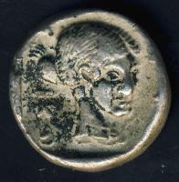 Ókori görög Ag pénz hamisítványa