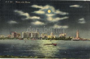 65 db főleg MODERN amerikai városképes lap sok légi postával + 3 db leporello / 65 modern American t...