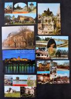 100 db modern magyar városképes lap / 100 modern Hungarian town-view postcards