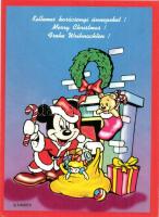 32 modern Disney motívumlap, közte 2 leporellófüzet / 32 modern Disney motive cards, among them 2 le...