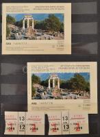 cca 1980 kb 100 db közlekedési és belépőjegy két berakóban