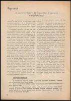 1939 A Magyar Színészet c. folyóirat induló száma