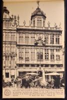 7 db régi külföldi leporellófüzet / 7 pre-1945 Worldwide leporello booklets; 2 Ostende, Zeeland, Vat...