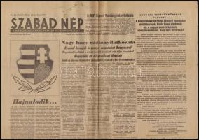 1956 Az Irodalmi Újság és a Szabad Nép forradalom alatt megjelent két száma