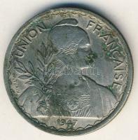 Francia Indokína 1947. 1P T:2/3+ kevés korr