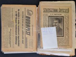 1953-1956 25 db nagyrészt 1956-os forradalmi újság. és közvetlenül kapcsolódó újságok (Pl Sztálin ha...