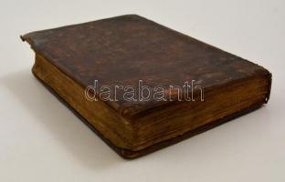 1864 Judaika imakönyv. Egészbőr kötésben