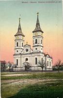 Naszód, Nasaud; Biserica romaneasca gr.-cat. / Görögkatolikus templom. Kiadja M. Onisor / Greek Catholic church (EK)