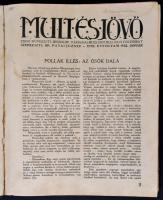 1928 Múlt és Jövő Zsidó Irodalmi Művészeti Társadalmi és Kritikai Folyóirat XVIII. évfolyam kompletten modern kötésben.