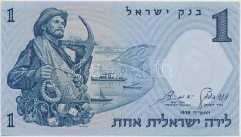 Izrael 1958. 1L T:I-
Israel 1958. 1 Lira C:AU
Krause 30.a