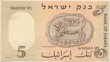 Izrael 1958. 5L T:I
Israel 1958. 5 Lirot C:UNC
Krause 31.a
