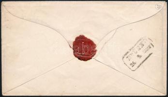 5kr PS-cover "HERMANNSTADT" - "BRÜNN" 5kr díjjegyes boríték "HERMANNSTADT&q...