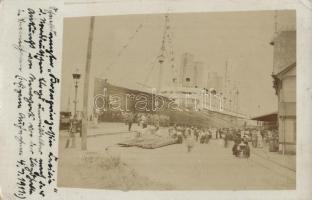 1911 SS Kronprinzessin Cecilie. photo (EK)