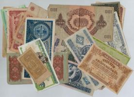 30db-os vegyes magyar és külföldi bankjegy tétel T:vegyes