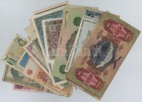 30db-os vegyes magyar és külföldi bankjegy tétel T:vegyes