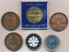 6db-os vegyes magyar és külföldi emlékérem tétel, Gáti Gábor (1937-) 1989. "MÉE XIX. Vándorgyűl...