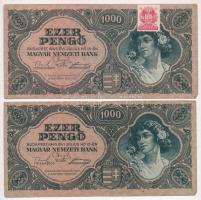 Vegyes magyar érme és bankjegy tétel, benne 2002. 100Ft "Kossuth" + 2003. 20Ft "Deák ...