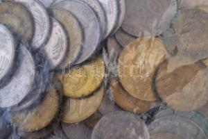 Vegyes magyar forint fémpénz tétel 816g-os súlyban, a szocialista időszakból T:vegyes