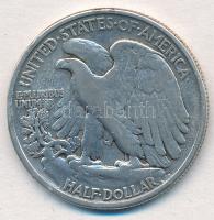 Amerikai Egyesült Államok 1946. 1/2$ Ag "Walking Liberty" T:2- ph.
USA 1946. 1/2 Dollar A...