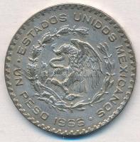 Mexikó 1966. 1P Ag "Függetlenség" T:1-,2
Mexico 1966. 1 Peso Ag "Independence" ...