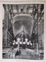The Cunard Turbine-driven Quadruple-screw Atlantic Liner "Mauretania." Constructed by Mess...