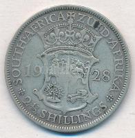 Dél-Afrika 1928. 2 1/2Sh Ag "V. György" T:2-
South Africa 1928. 2 1/2 Shillings Ag "...