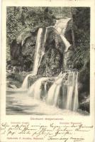 1903 Stájerlak, Steierdorf (Anina); Koronini vízesés. Kiadja Hollschütz F. / Koronini Wasserfall / Coronini wasserfall (EK)