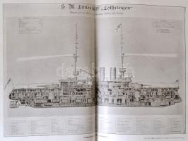 Victor Laverrenz: Deutschland zur See. Bilder aus dem deutschen Kriegsschiffleben. Berlin,é.n.,Meidi...