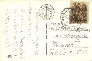 Rozsnyó, Roznava; utcakép, látkép, templomok. Kiadja Josef Fuchs / street view, churches + 1938 Rozs...