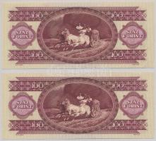 1984. 100Ft (2x) sorszámkövetők T:II
Adamo F35