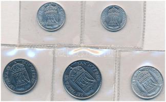 San Marino 1973. 2L Al + 5L Al + 10L Al + 50L acél + 100L acél mind lezárt fóliatokban T:1,1-
San M...