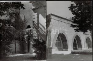 cca 1939 Győr, Korschelt Miklós (1900-1982) budapesti festő- és fotóművész hagyatékából 8 db vintage...