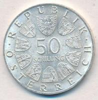 Ausztria 1965. 50Sch Ag "600 éves a Bécsi Egyetem" T:1- ph.
Austria 1965. 50 Schilling Ag...