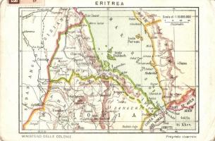 Map of Eritrea. Servizio Cartografico del Ministero delle Colonie (EB)