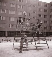 cca 1975 Kecskemét, várostörténeti felvételek (Leninváros, Széchenyi város), 21 db vintage negatív, ...