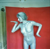 cca 1988 Álomból valóság, szolidan erotikus felvételek, 6 db vintage negatív, + 7 db vintage fotó és...