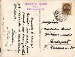 Márton L.-féle Cserkészlevelezőlapok Kiadóhivatala / Hungarian scout art postcard s: Márton L. (b)