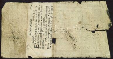 Franciaország / Rouen 1797-1803. 20Fr T:IV- R!