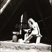 cca 1987 Menesdorfer Lajos (1941-2005) budapesti fotóművész hagyatékából, 13 db vintage negatív, 6x6...