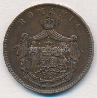 Románia 1867. 10b Cu WATT & Co. T:2,2- Romania 1867. 10 Bani Cu WATT & Co. C:XF,VF Krause KM#4.2