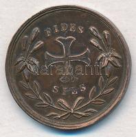 Franciaország DN "Henri de France / Fides Spes" Br emlékérem (23mm) T:2,2- ph.
France ND ...