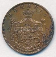 Románia 1867. 5b Cu "WATT & CO." T:2,2- patina Romania 1867. 5 Bani Cu "WATT & CO." C:XF,VF patina