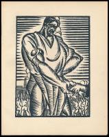 Révész Béla: Negyvenöt miniatűr. Fáy Dezső 15 fametszetes illusztrációival. Bp.,(1922), Mentor, (Glo...