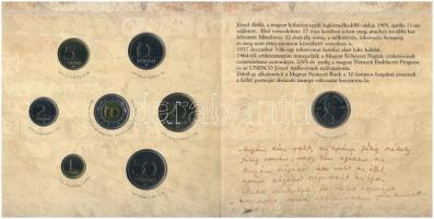 2005. 1Ft-100Ft (7xklf) forgalmi sor szettben + 2005. 10Ft "József Attila" T:BU
Adamo FO3...