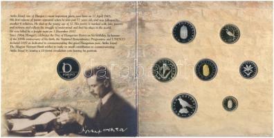 2005. 1Ft-100Ft (7xklf) forgalmi sor szettben + 2005. 10Ft "József Attila" T:PP
Adamo FO3...