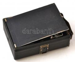 cca 1930 Henning Rhaco 6,5x9 cm-es síkfilmes fényképezőgép, Rodenstock Trinar-Anastigmat 13,5 cm f/6...