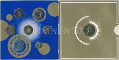 2000. 1Ft-200Ft (7xklf) forgalmi sor szettben + "200 ft Milennium" T:BU több érmén patina
...