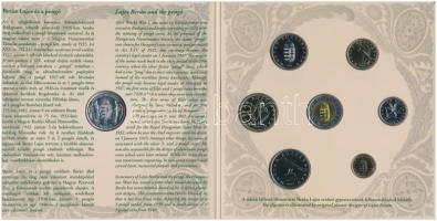 2007. 1Ft-100Ft (8xklf) "Berán Lajos és a pengő" forgalmi sor, benne "Berán Lajos és ...