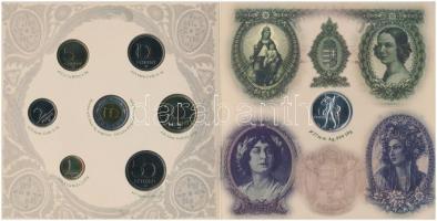 2007. 1Ft-100Ft (8xklf) "Berán Lajos és a pengő" forgalmi sor, benne "Berán Lajos és ...