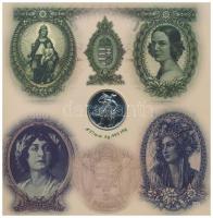 2007. 1Ft-100Ft (8xklf) "Berán Lajos és a pengő" forgalmi sor, benne "Berán Lajos és ...